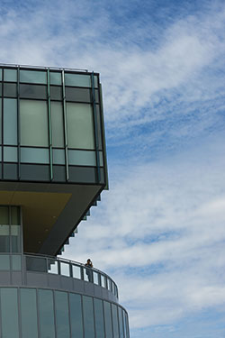 photo of the nec building