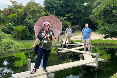 photo of students on a study abroad trip