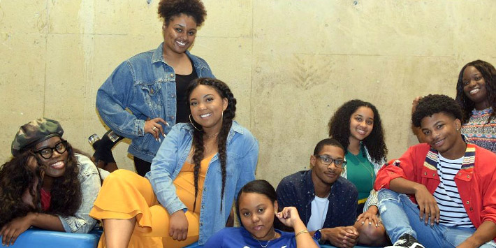 photo of members of the black student union
