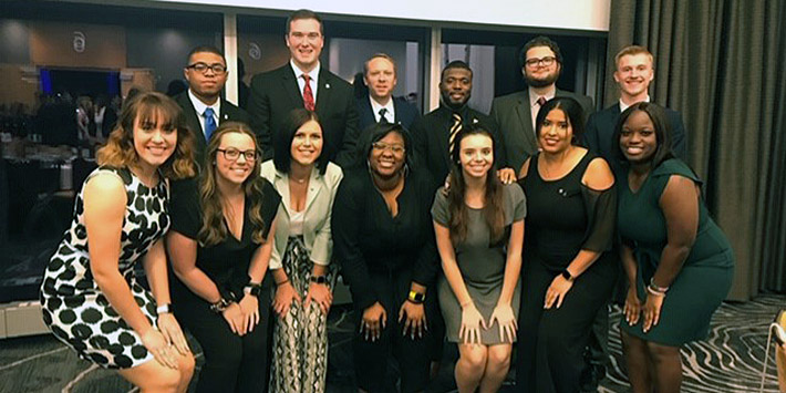 photo of members of the fraternity and sorority council