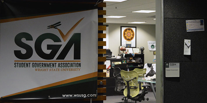 photo of the student government association office