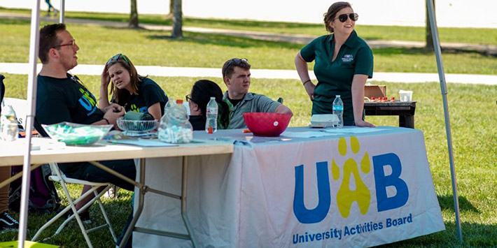 photo of members of the university activities board