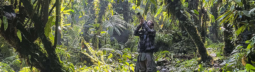 photo of a student on a study abroad trip in ecuador