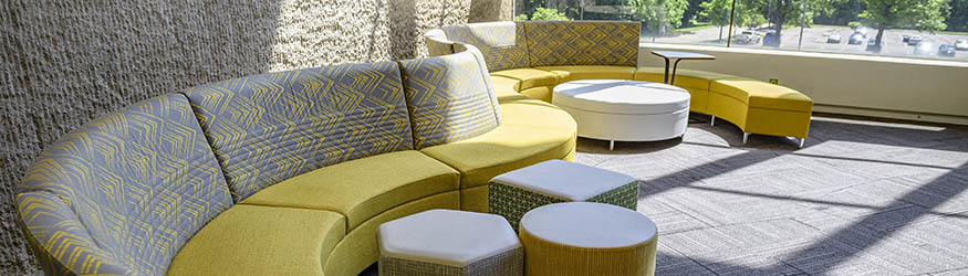 photo of couches in the library