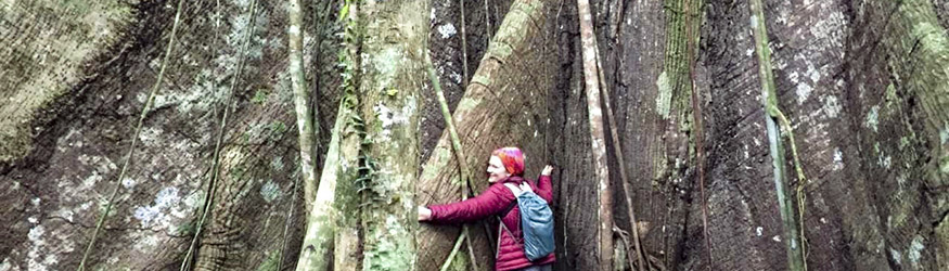 photo of a student on a study abroad trip