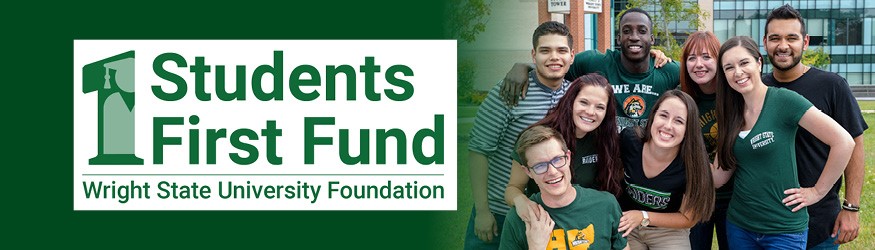 Student First Fund wordmark with students smiling