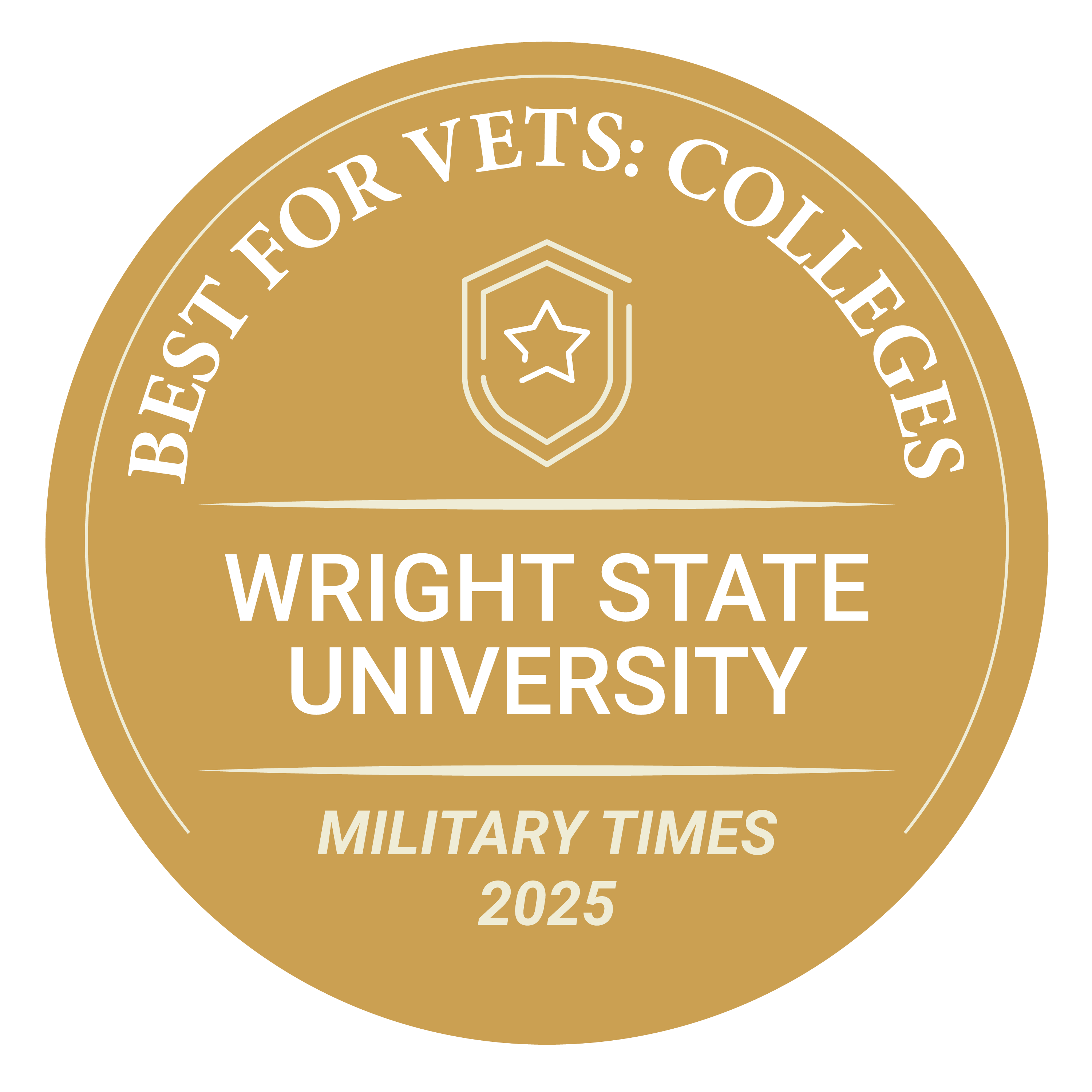 wright state branded: best for vets: colleges wright state university from military times 2025
