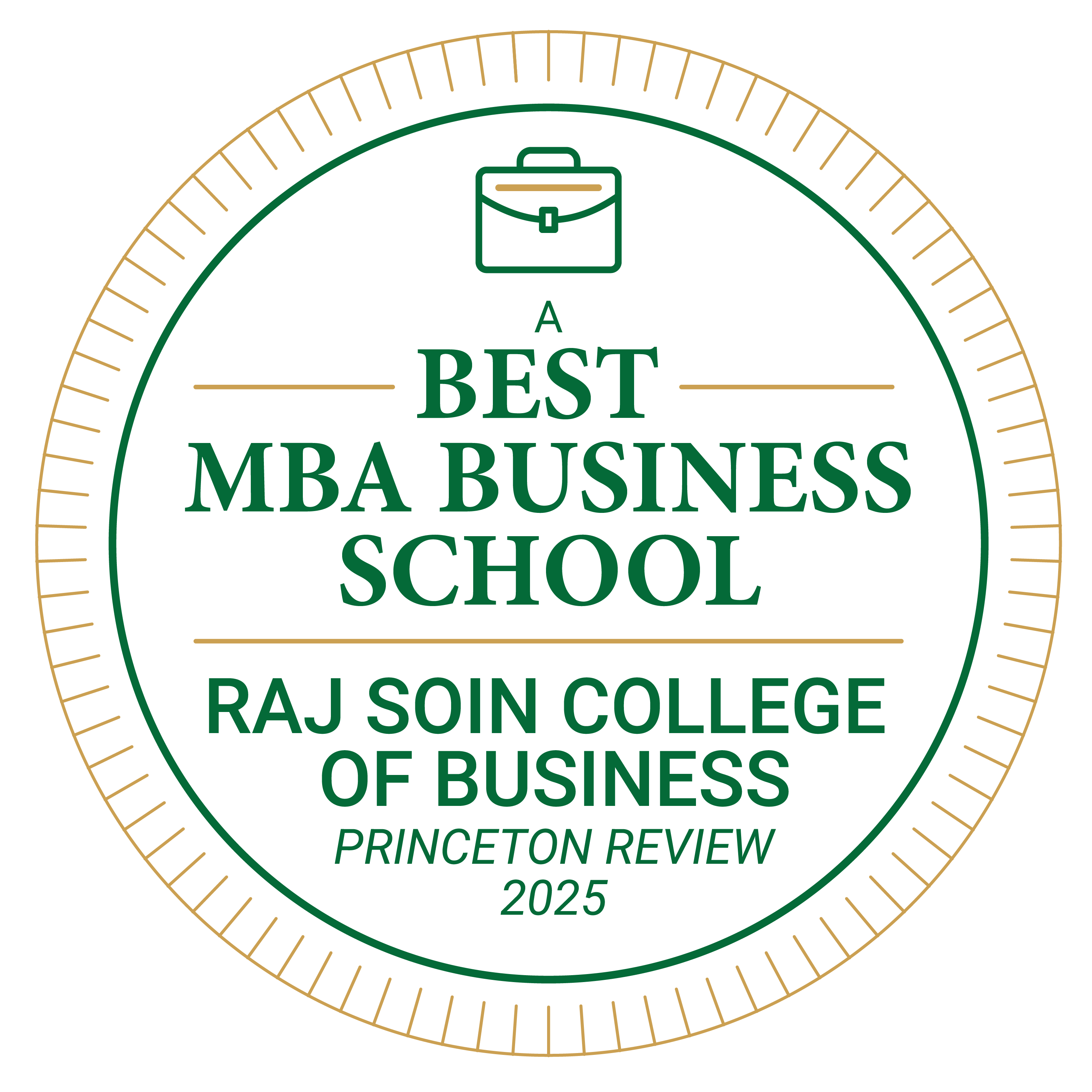2021 The Princeton Review A Best Business School Raj Soin College of Business