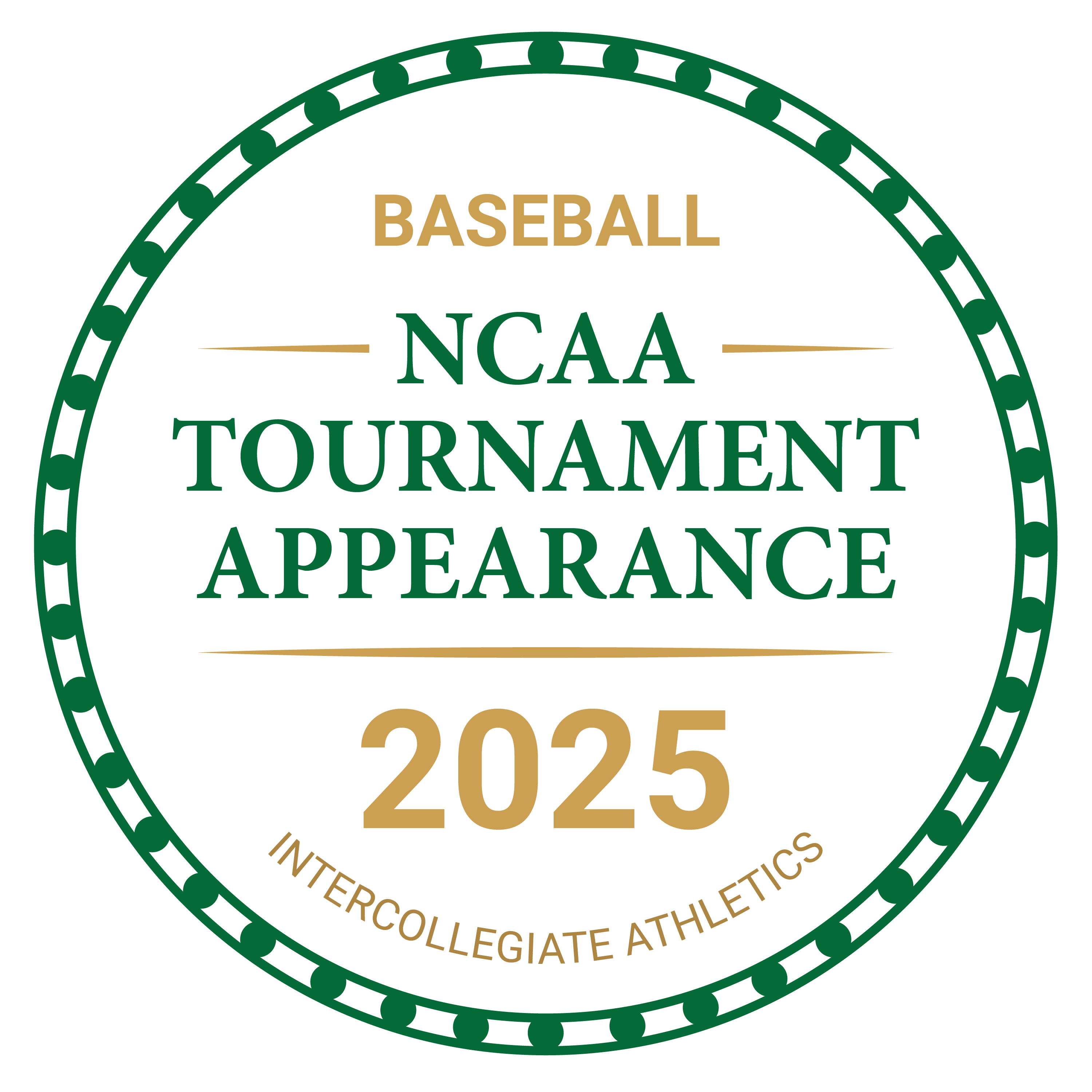 2022 Intercollegiate Athletics NCAA Tournament Appearance Baseball