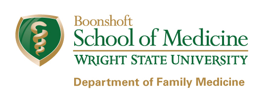 Wright State Boonshoft School of Medicine Department of Family Medicine logo - fullcolor