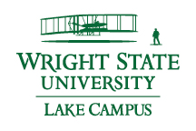 Wright State Lake Campus primary logo - green