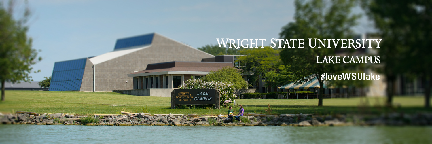 wright state university lake campus twitter cover image