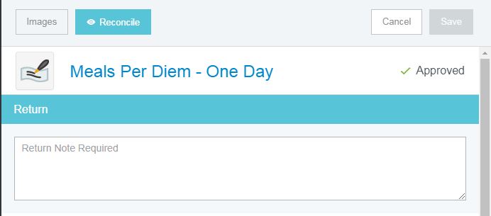 screen shot, return notes dialogue box