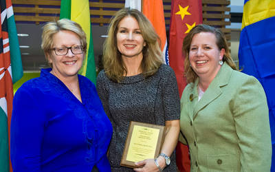 December Green, director of international studies at Wright State and known for her deep commitment to educating students on iss