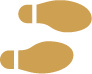 shoe print icon