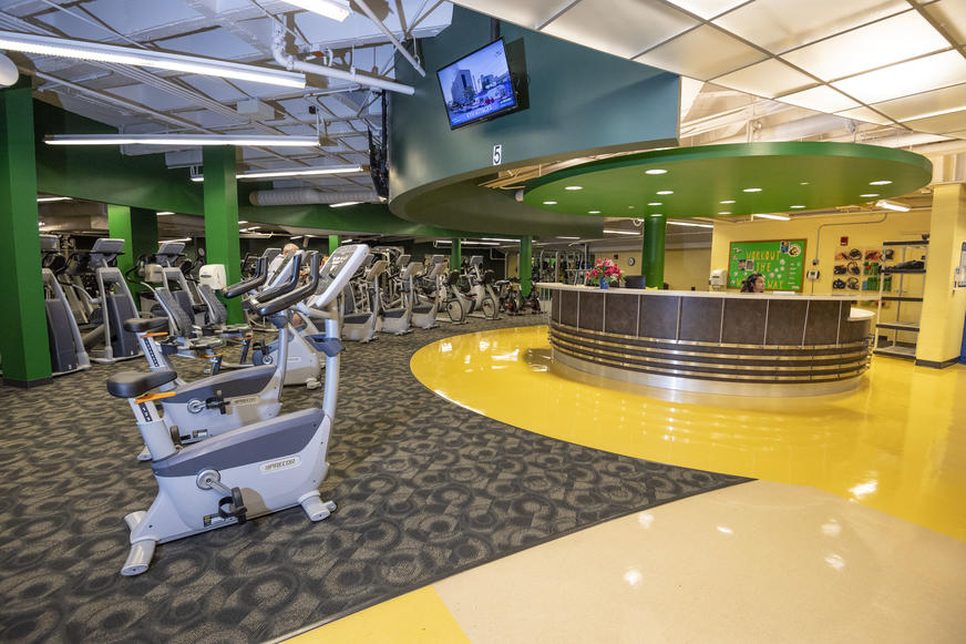 photo of the fitness center