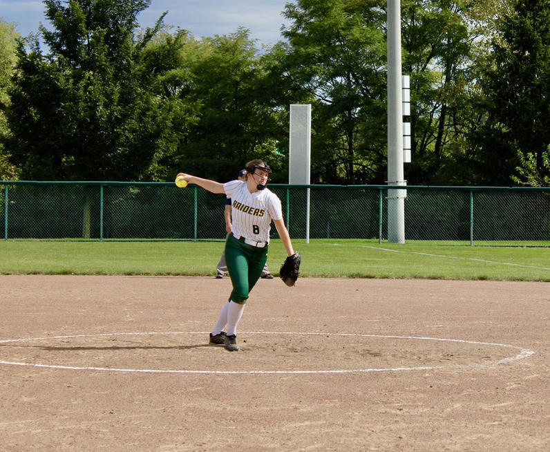 photo of club softball in action