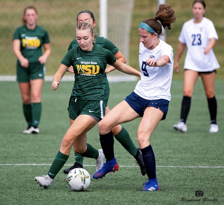 photo of club soccer in action