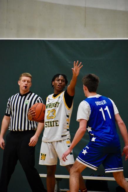 Club Basketball Player Calling Play