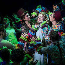 photo from the production of alice by heart